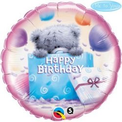 Qualatex - 18 Inch Round Foil Balloon - Me To You - Tatty Teddy Birthday Present