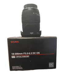 Sigma 18-200 Camera Lens