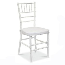 Tiffany Chair Resin White - White