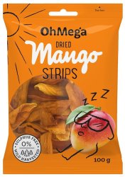 Oh Mega Mango Strips - Sulphur Free - 100G