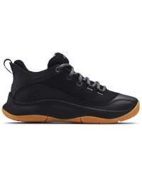 Grade School Ua 3Z5 Basketball Shoes - Black 3