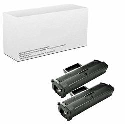 Am-ink 2-PACK Compatible 101 MLT-D101S MLTD101S Toner Cartridge Replacement For Samsung SCX-3405W ML-2165W SCX-3405FW ML-2161 ML-2166W ML-2160 ML-2165 SCX-3400 SCX-3401FH SCX-3406W ML-2161 Printer