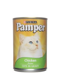 Pamper Can Cuts In Gravy Chicken 385G