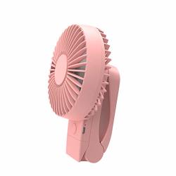 3 In 1 Handheld MINI Fan With Clips Elaco USB Rechargeable Portable Desk Fan Foldable For Office Home Dorm