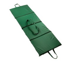 Bushtec Nylon Folding Roll up Mattress in Green