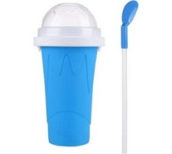 300ML Frozen Magic Slushy Cup Large Blue