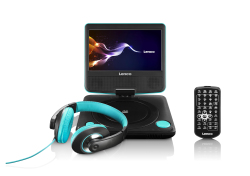 7 Portable DVD Player With Headphone
