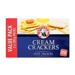 Bakers Crisp Cream Crackers 400G