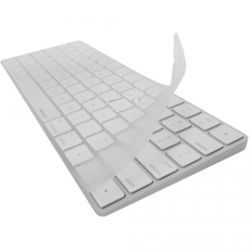 Macally Clear Protective Cover For Apple Magic Keyboard - Clear