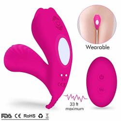 Remote Control Wearable G-Spot Clit Vibrator 9-SPEED Clitoral Dildo Vibrators Magnetic Rechargeable Waterproof Vagina Anal Stimulation Massager Masturbation Sex Toys For Women Couples Pink