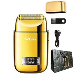 Touch Speed Control Shaver With LED Display & Luxury Simpsons Bag
