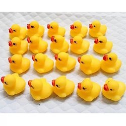 Besttopc MINI Rubber Ducks Bath Toys 10 Pcs