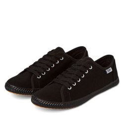 Tomy Black Lace-up Canvas - 6