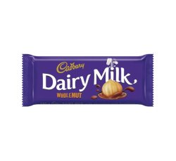 Cadbury Chocolate Slabs Whole Nut 1 X 150G