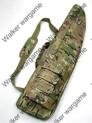 120cm 28cm Tactical Aeg Rifle Sniper Case Gun Bag With Magzine Pouch --- Multicam