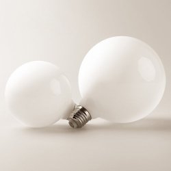 9W E27 Screw Glass LED Bulb Household Energy Saving Lamp Dragon Ball Shape Three-color Light