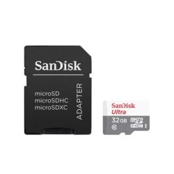 Sandisk 32GB 80MBS + Adaptor