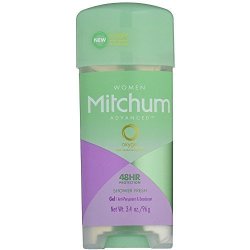 Mitchum For Women Advanced Control Anti-perspirant Deodorant Clear Gel Shower Fresh 3.4OZ