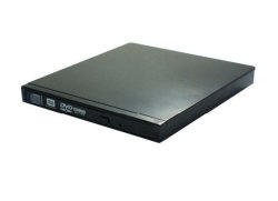 Slim External USB 2.0 Portable CD DVD Burner
