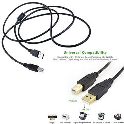 Accessory Usa 6FT USB Cable Cord Lead For Numark M1USB NS6 IDJ3 Digital Dj Controller Mixer
