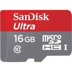 SanDisk Ultra Android Microsdhc 16GB A1 Uhs-i Tablet Card