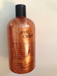 Philosophy Apple Cider Shampoo Shower Gel & Bubble Bath 16 Oz