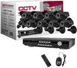 Cctv 8 Channel Cctv Camera Kit With 900tvl Night Vision Analogue Cameras Support Remote Viewing