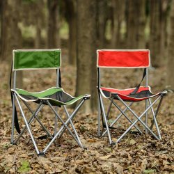 Camping Outdooors Portable Folding Chair Light Weight Fishing Travel Accessories