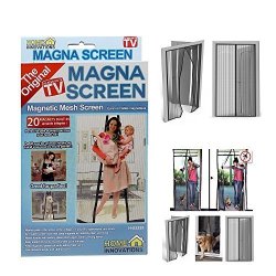 As Seen On Tv 2 Pack Magna Screen Magnetic Mesh Screen An Instant Door Built With 20 Magnets R Home And Garden Pricecheck Sa