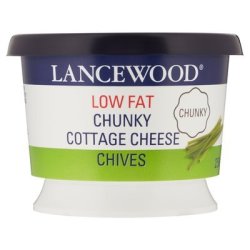 Low Fat Chunky Cottage Cheese & Chives 250G