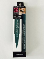 Hard Candy 12 Hour Smudge Proof Felt Tip Eyeliner Smoke Of Gorgeous 746 Nautical Ultra Fine Tip Precision Application With Lash Enhancing Serum 0.45G