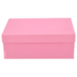 Rectangular Light Pink Gift Boix Size 7