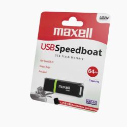 Maxell USB 2.0 Speedboat 64GB Flash Drive