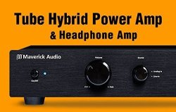 FidgetFidget Maverick Audio A1 Tube Headphone Amplifier & Hybrid Power Amp & Tube Pre-amp