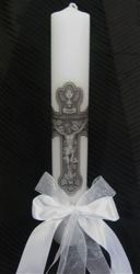 1ST Holy Communion Candle - Holy Crucifix