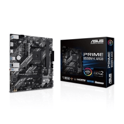 Asus Prime B550M-K Argb Amd B550 Socket AM4 DDR4 Matx Motherboard 90MB1GC0-M0EAY0