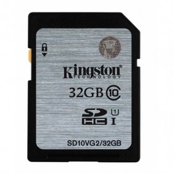 Kingston Technology 32gb Sdhc Class10 Flash Card - Sd10vg2 32gb