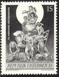 Austria 1964 Unmounted Mint Sg 1436 Austrian Worker's Movement