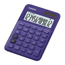 Casio Watches Casio MS-20UC-PL-S-EC Purple Desk Calculator