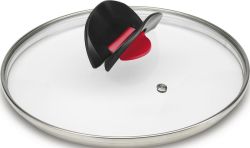 - Click & Cook Glass Lid With Foldable Knob