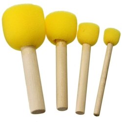 Sponge Brush Set 4PC