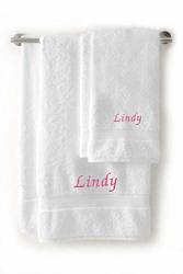 Deals on LIBERTY21 Monogrammed Personalized Bath Hand Towel Set