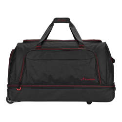 Travelite Travelwize Asteroid Trolley Duffle Black Red