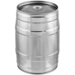 Coopers Mini Party Keg With 2 Reusable Bungs 5 Litres silver