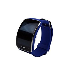 Replacement Tencloud Silicone Band With Metal Buckle For Samsung Gear S Sm-r750 Smartwatch Super Amoled Display Wearables Blue