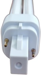 Radiant G24D-1 Cfl Lightbulb - 13W Warm White 10KH 2 Pin Offset