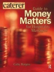 Money Matters For Hospitality Managers Hardcover