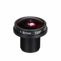 1.8MM Fisheye Lens HD 5.0 Megapixel Ir M12 Mount 1 2.5" F2.0 For Cctv Ip Camera