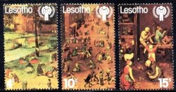 Lesotho - 1979 International Year Of The Child Set Mnh Sg 379-381