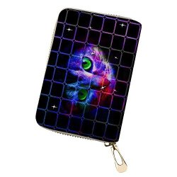 Animal Amzbeauty Credit Card Holder Personalized Zippered MINI Card Case Wallet
